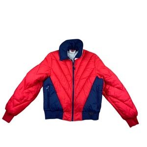Women’s Vintage Mountain Goat by White Stag Puffer Ski Jacket Size L